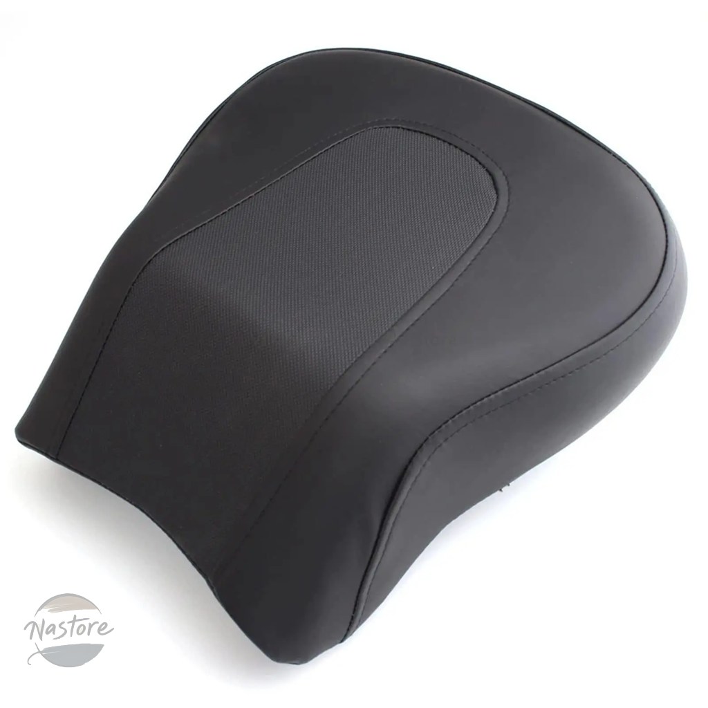 並行輸入品 バイク black passenger soft tail rear pillion seat ハーレー ソフテイル fat boy night train カスタムパーツ 部品 アクセサリーの画像