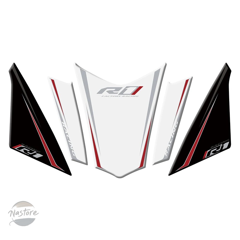並行輸入品 r1m ヤマハ バイク m 2015 2024 fairing paint protection number board protector stickers カスタムパーツ 部品 アクセサリーの画像