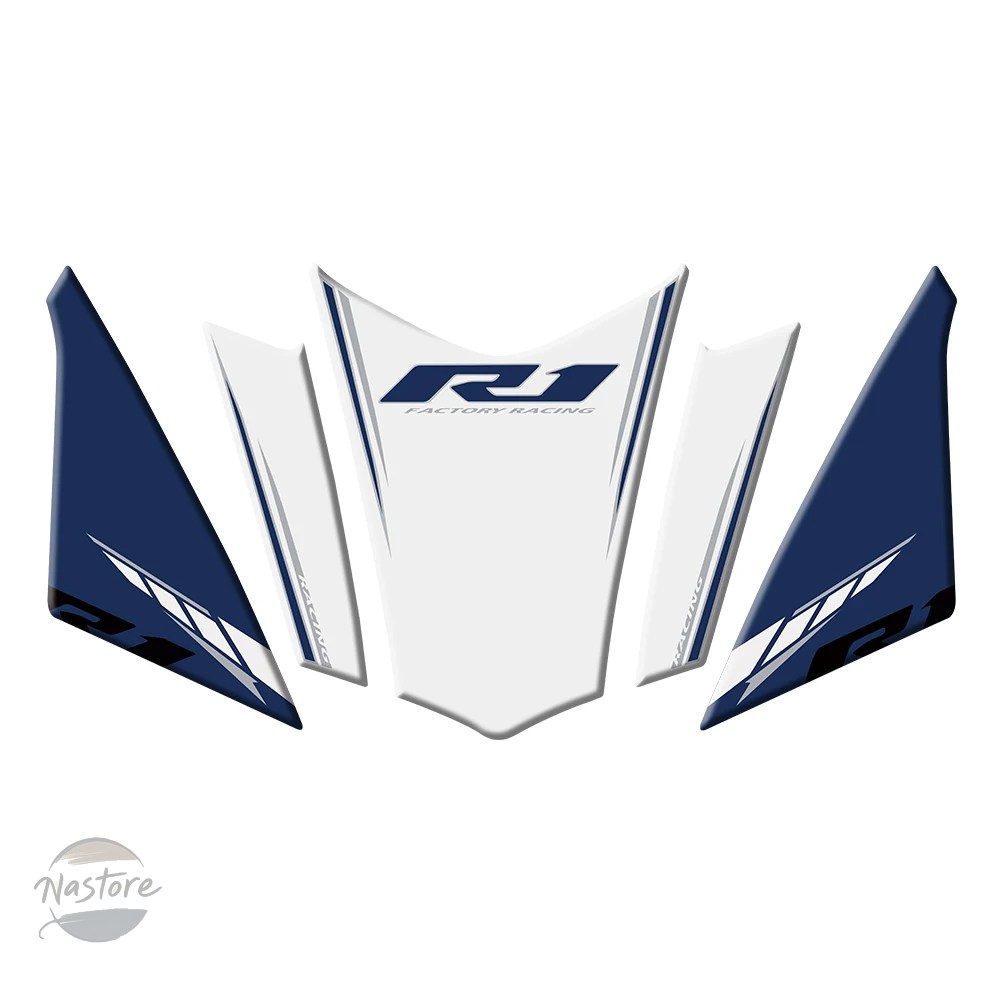並行輸入品 r1m ヤマハ バイク m 2015 2024 fairing paint protection number board protector stickers カスタムパーツ 部品 アクセサリーの画像