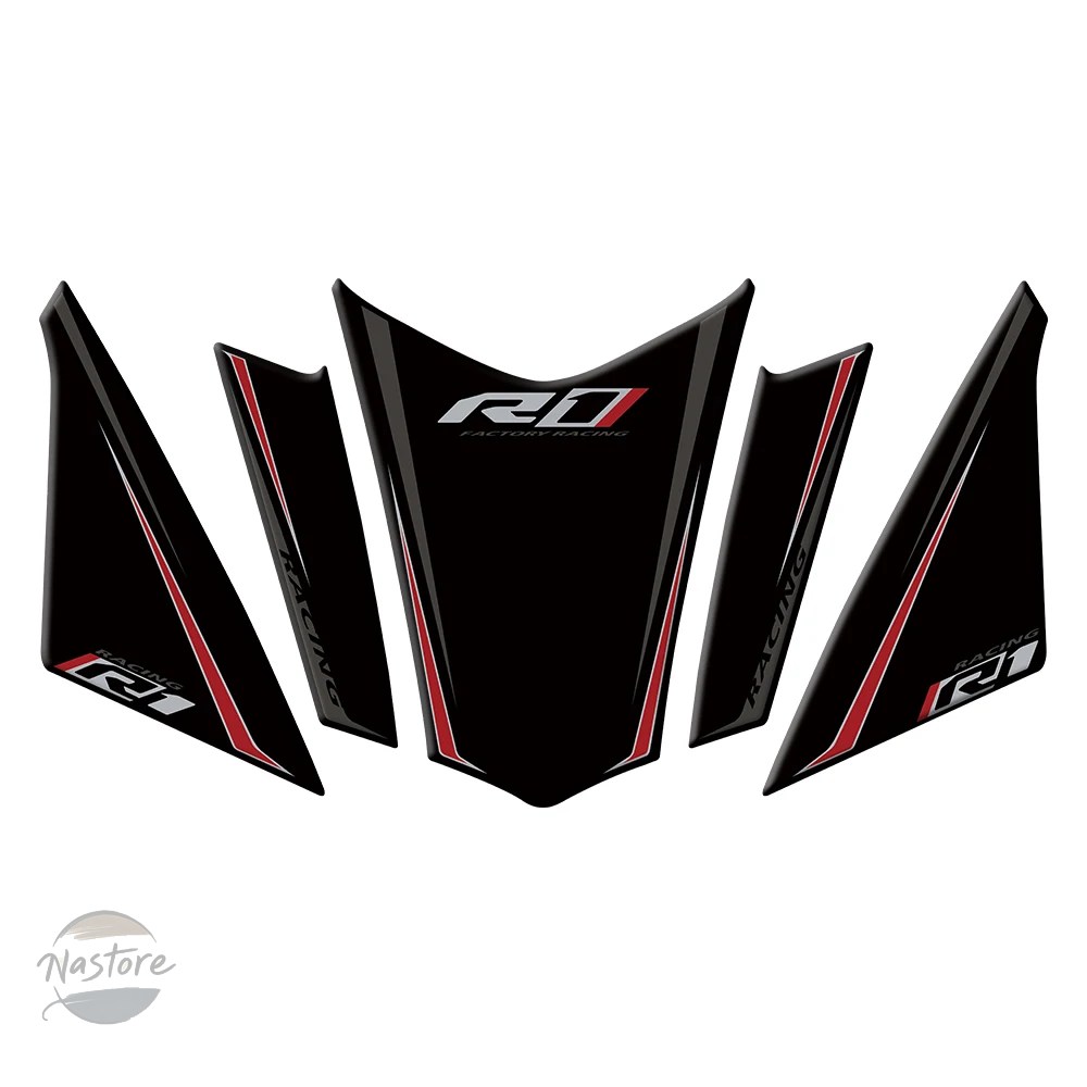 並行輸入品 r1m ヤマハ バイク m 2015 2024 fairing paint protection number board protector stickers カスタムパーツ 部品 アクセサリーの画像