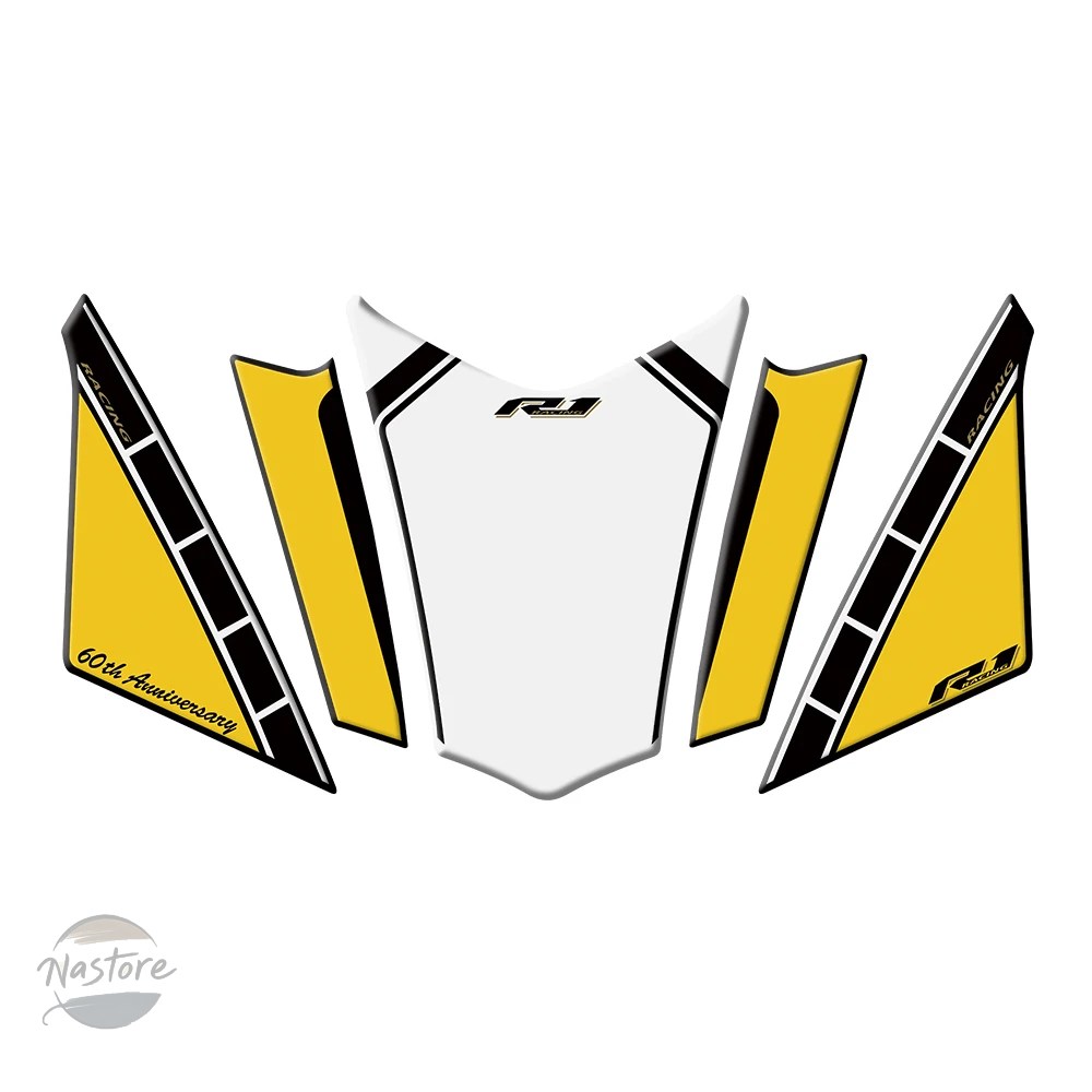 並行輸入品 r1m ヤマハ バイク m 2015 2024 fairing paint protection number board protector stickers カスタムパーツ 部品 アクセサリーの画像