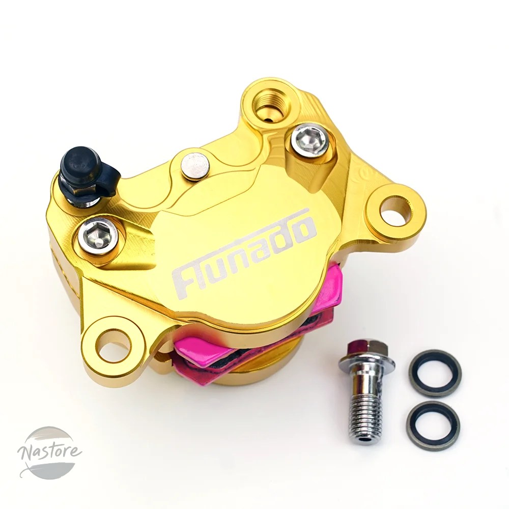 並行輸入品 ヤマハ バイク フロント リア ブレーキ 84mm ピッチング キャリパー アダプター ブラケット 2 ピストン fuxi ジョグ 部品 カスタムパーツ_7