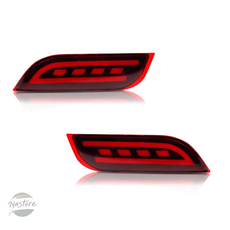 並行輸入品 スバル インプレッサ/WRX STI/??2013年以降 XV クロストレック用 リアバンパーリフレクターライト テールブレーキフォグランプ DRL_2