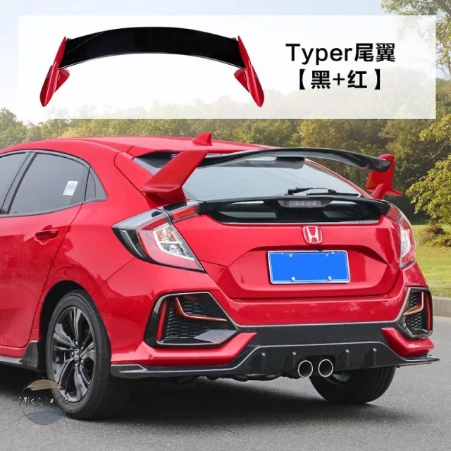 並行輸入品 ホンダ リア ホンダ シビック 10代目 セダン 2016-20 タイプRスタイル スポイラー ウィング