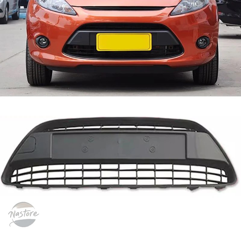 並行輸入品 カバー フロント フォード FORD フィエスタ MK7 40148 バンパーアンダーセンターグリルメッシュパネルレーシンググ_1