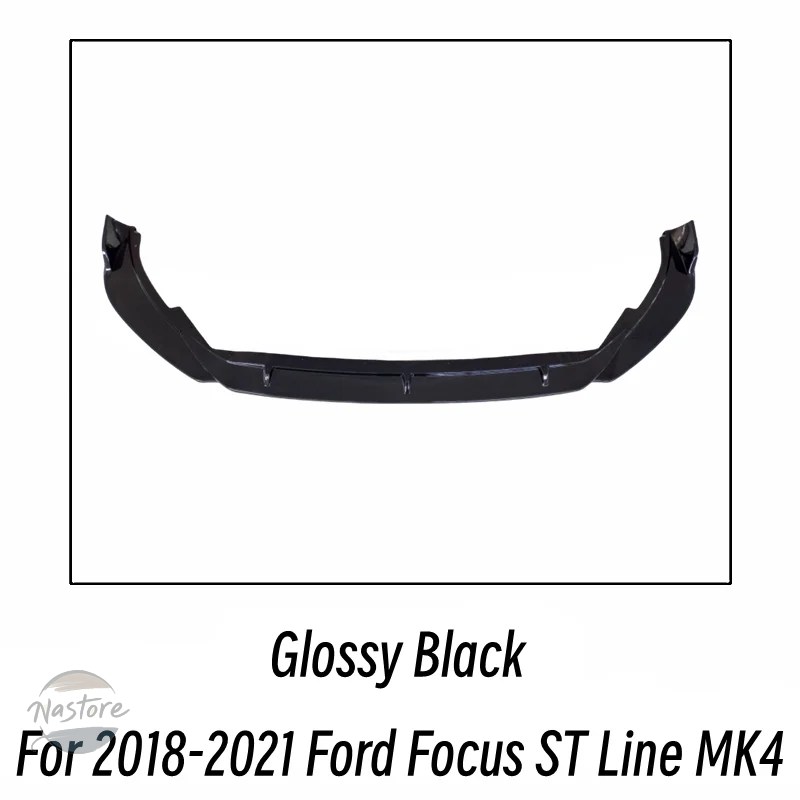 並行輸入品 外装 フロント ガード 2018-2021年式 フォード FORD フォーカス STライン MK4 バンパー リップ チンデフレクター プロテクト_2