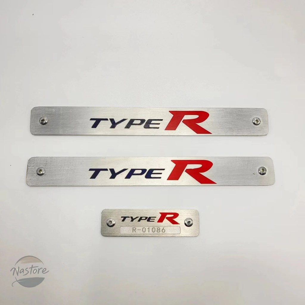 並行輸入品 ホンダ TYPER バッジ ホンダ 8TH 世代シビック TYPER/MUGEN 合金バッジ/FD2 TYPER シルバッジ