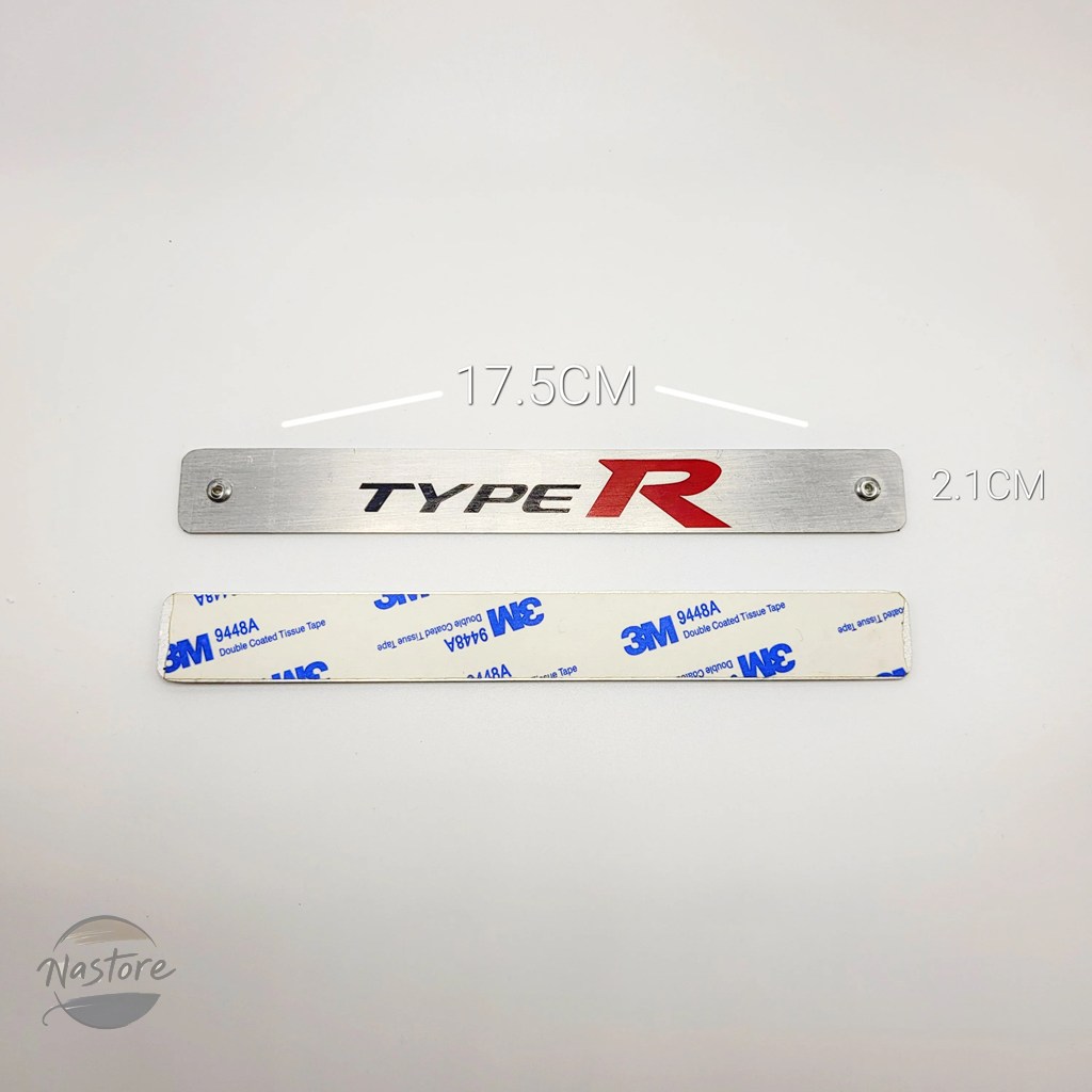並行輸入品 ホンダ TYPER バッジ ホンダ 8TH 世代シビック TYPER/MUGEN 合金バッジ/FD2 TYPER シルバッジ