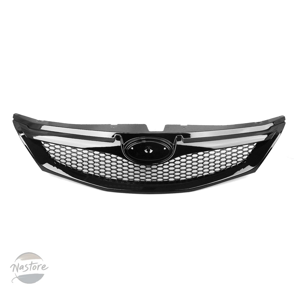 並行輸入品 フロント グリル スバル SUBARU インプレッサ 10代目 WRX STI ハッチバック 2008-11 カーボン_3