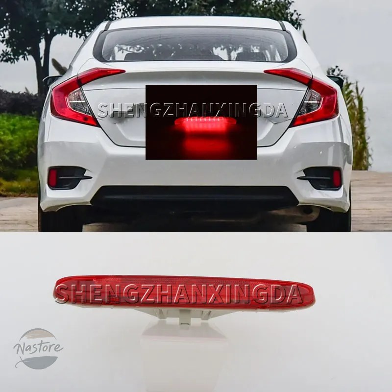 ブランド登録なし - 並行輸入品 ホンダ 後押し うち切り SHENGZHAN XINGDA ホンダ 10代目シビック呼びものLEDミドルブレーキライトパーキングフィンガーハザード灯