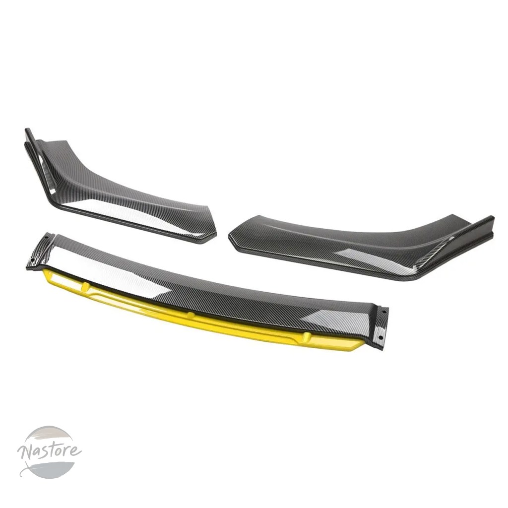 並行輸入品 フロント カスタム汎用カーボン パターンリップ第10世代シビックスペシャルフロントバンパー防止コーナー