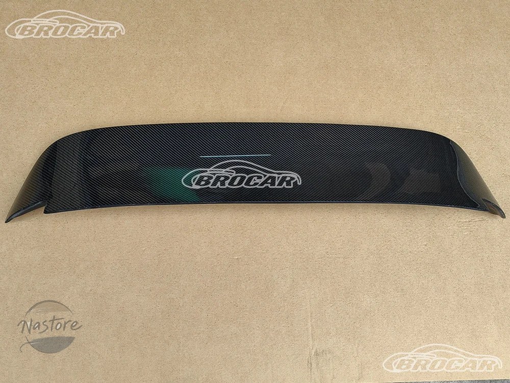 並行輸入品 ホンダ 1991--1995 ホンダ シビック EG6 GEN 5 ハッチバック FRP 素材 グロスブラック スポイラー トランクの画像