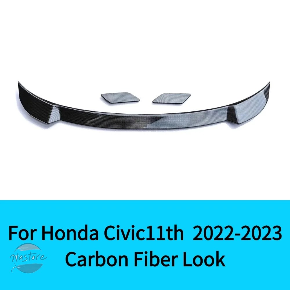 並行輸入品 ホンダ リア ホンダ シビック ハッチバック 11代目 2022-2023 ウィング トランクスポイラー テールデフレクター_2