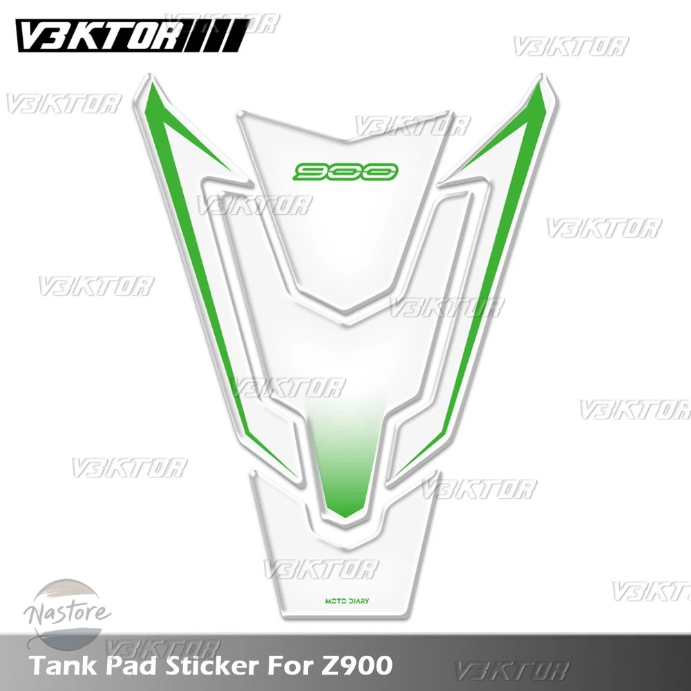 並行輸入品 z900 バイク リア カワサキ 2017-2025 3d ク燃料タンクパッドステッカー タンクキャップ デカール プロテクター カスタ_5