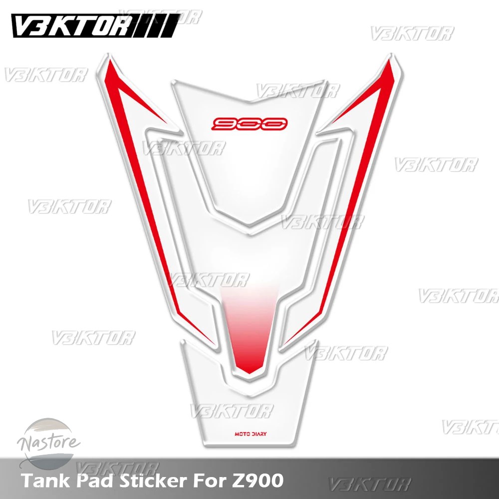 並行輸入品 z900 バイク リア カワサキ 2017-2025 3d ク燃料タンクパッドステッカー タンクキャップ デカール プロテクター カスタ_6