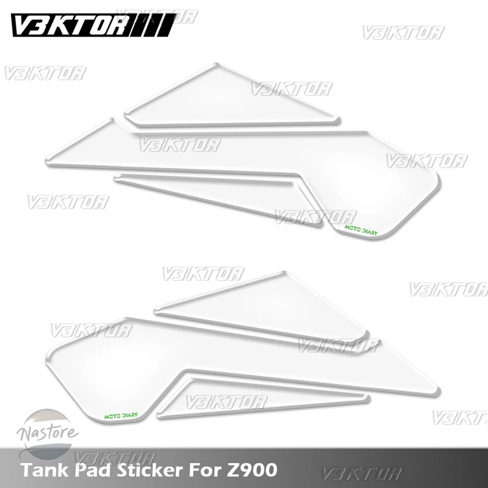 並行輸入品 z900 バイク リア カワサキ 2017-2025 3d ク燃料タンクパッドステッカー タンクキャップ デカール プロテクター カスタ_8