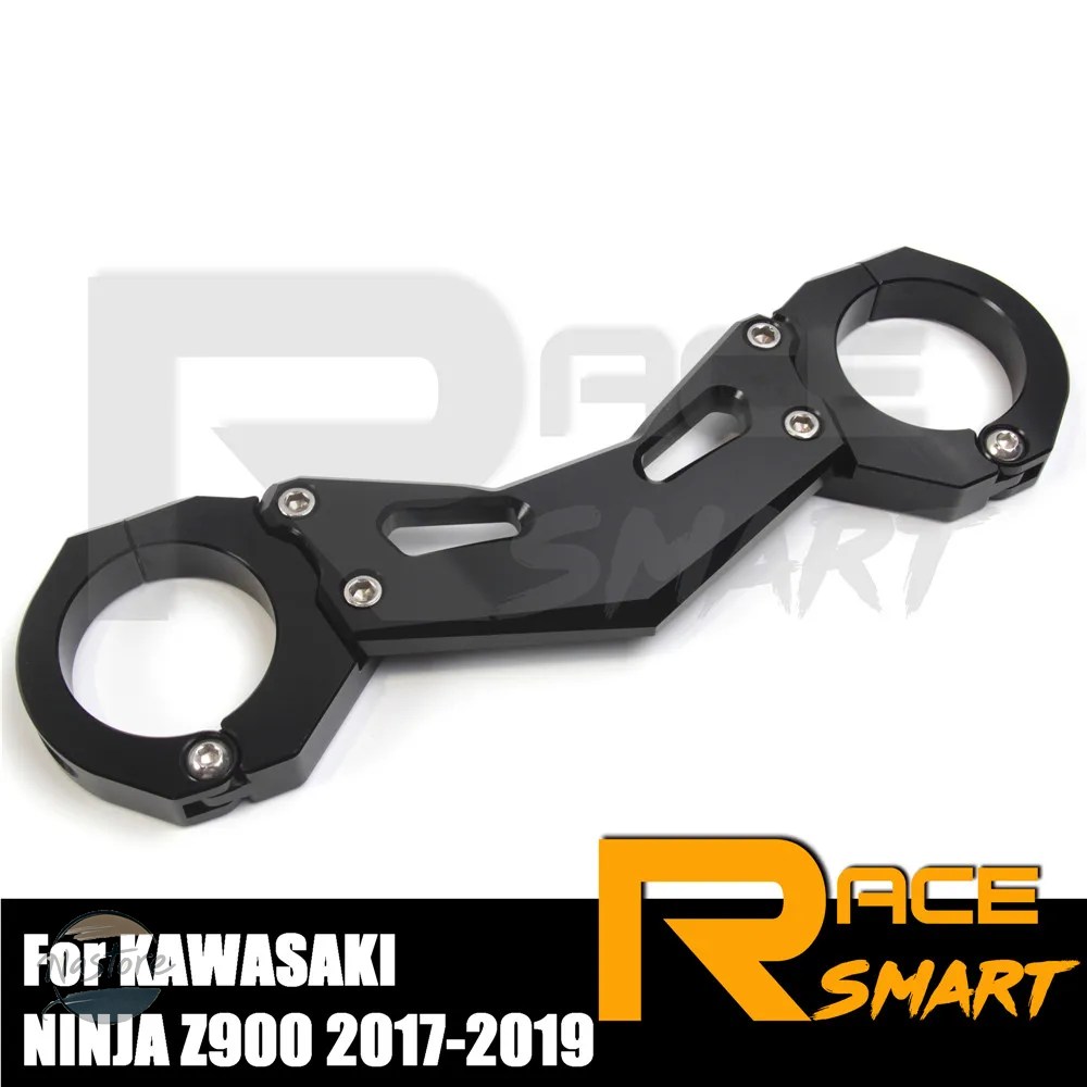 並行輸入品 z900 バイク フロント バランスショックフォークブレースクランプブラケット カワサキ ニンジャ 2017-2020 カスタムパーツ 部品 アクセサリーの画像