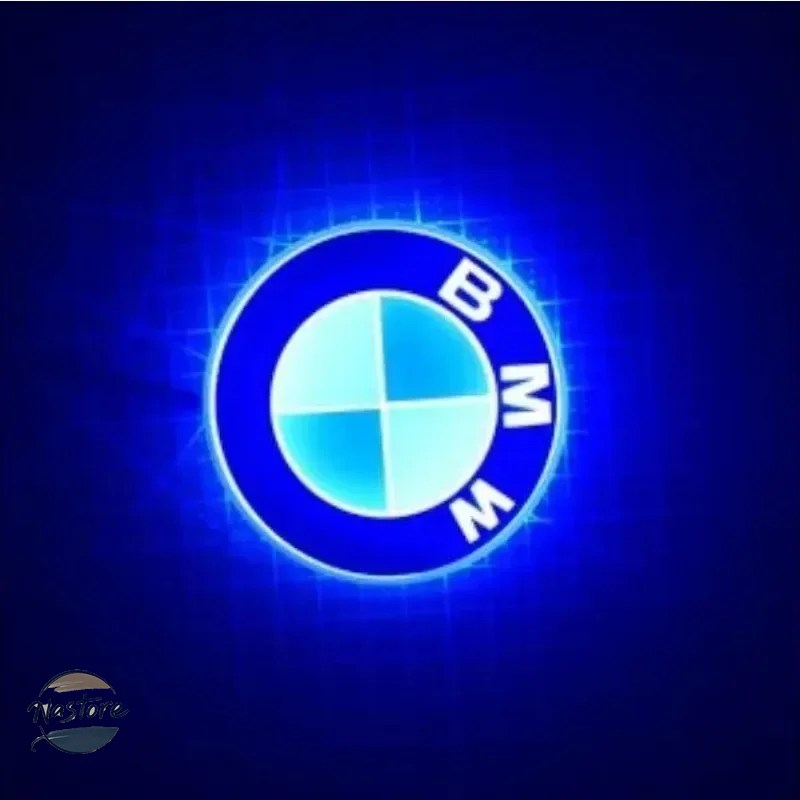 並行輸入品 BMW フロント リア カスタム 8.2cm 4d led マーカー ランプ bwm ライト装飾 1 3 シリーズ x1 x3 x5 x7 バッジ 部品 カスタムパーツ アクセサリー_3