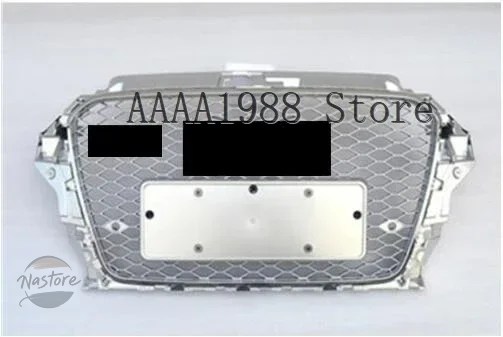 並行輸入品 アウディ audi フロント a3 s3 8v 2013-16 グリル ハニカム rs3 スタイル グロスブラック 部品 カスタムパーツ アクセサリー_2
