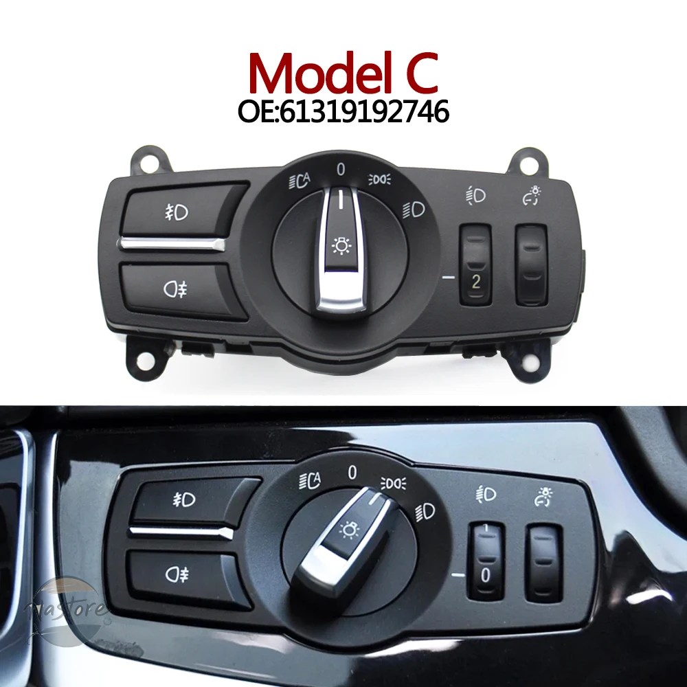 並行輸入品 BMW x3 ヘッドライト ヘッドランプボタンスイッチ制御アセンブリ 5 6 7 x4 f10 カスタムパーツ 部品 アクセサリーの画像