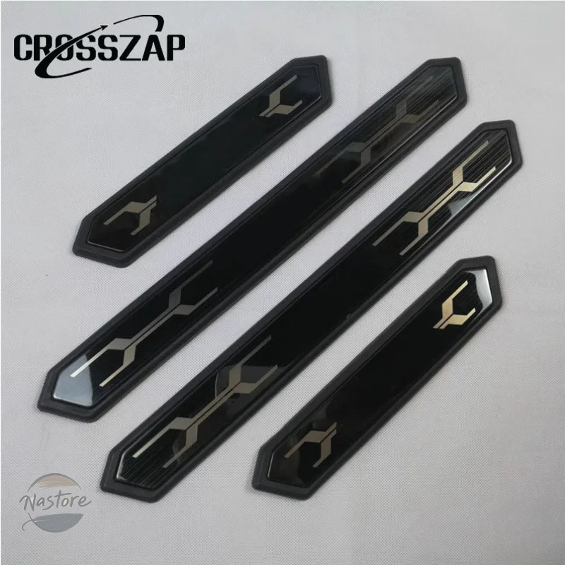 並行輸入品 トヨタ rav4 カバー ペダル xa50 2019 2020 21 22 23 2024 rav 4 ハイブリッド ドアシル カスタムパーツ 部品 アクセサリーの画像