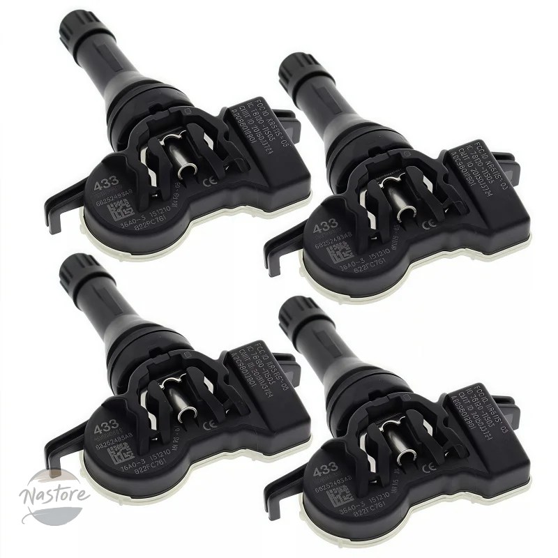 並行輸入品 ジープ コンパス 4 個タイヤエア圧センサー tpms 433mhz 68252493ab カスタムパーツ 部品 アクセサリーの画像