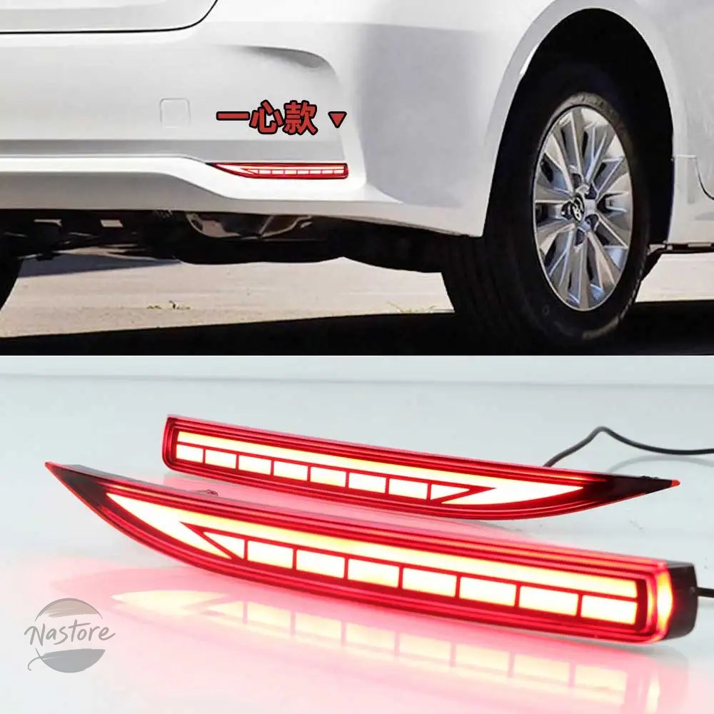 並行輸入品 トヨタ フォグランプ ブレーキ カローラ 1セットカーled反射 toyota 2019 2020 カスタムパーツ 部品 アクセサリーの画像