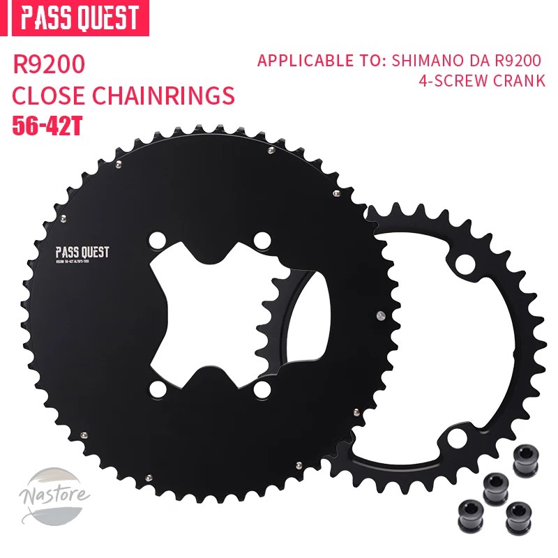 並行輸入品 pass quest 110 bcd 4 ボルトチェーンリング shimano
