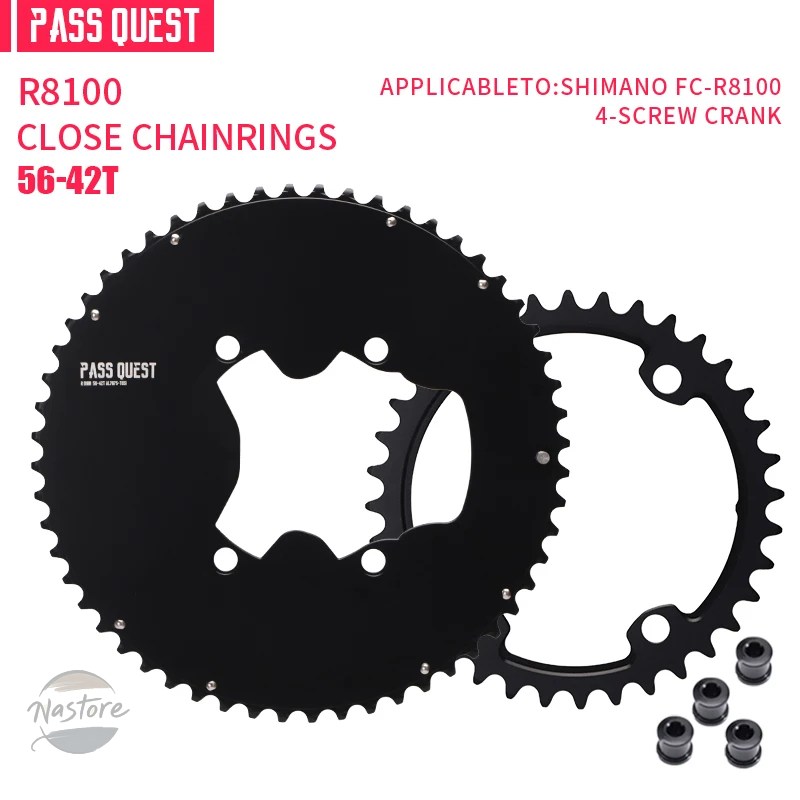 並行輸入品 pass quest 110 bcd 4 ボルトチェーンリング shimano