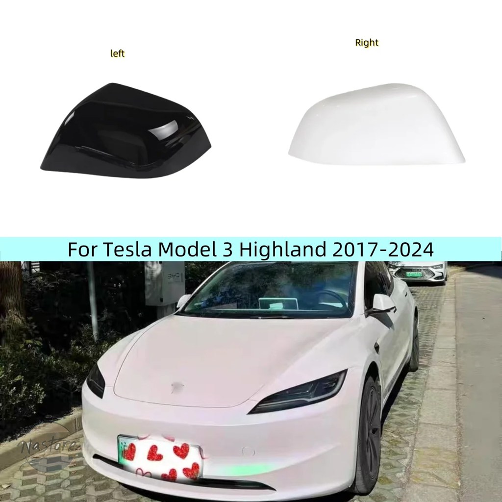 並行輸入品 テスラ カバー ミラー teslaモデル 3 ハイランド 2017-2024 カスタムパーツ 部品 アクセサリー_5