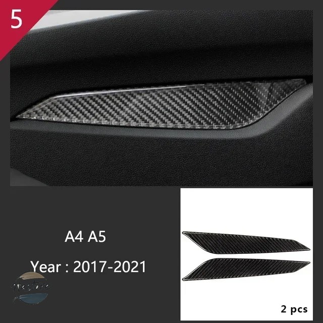 並行輸入品 アウディ audi カバー カスタムパーツ アームレスト カーボンインナーシフトボタンパネル読書灯美化ステッカー a4 a5 b9 アクセサリー 部品_6