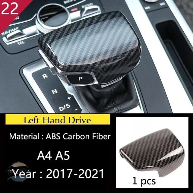 並行輸入品 アウディ audi カバー カスタムパーツ アームレスト カーボンインナーシフトボタンパネル読書灯美化ステッカー a4 a5 b9 アクセサリー 部品_4