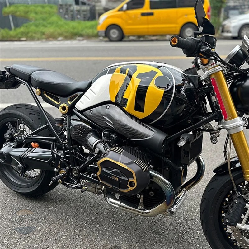 並行輸入品 BMW r9t バイク カバー ガード カーボン吸気フェアリング 