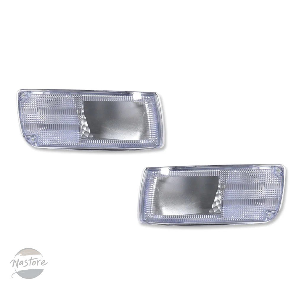 並行輸入品 日産 z32 フロントバンパー スモーク/クリアレンズ サイド