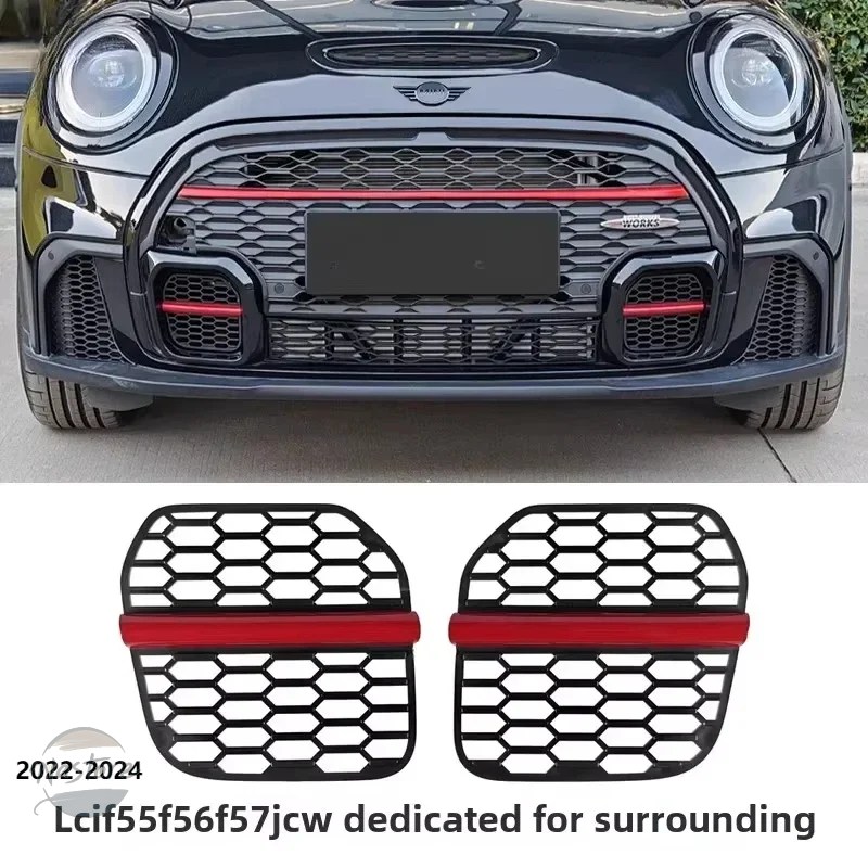 並行輸入品 BMW f55 abs素材 装飾 レーシング スタイル バンパー ダクトフィン カスタムパーツ 部品 アクセサリー_2