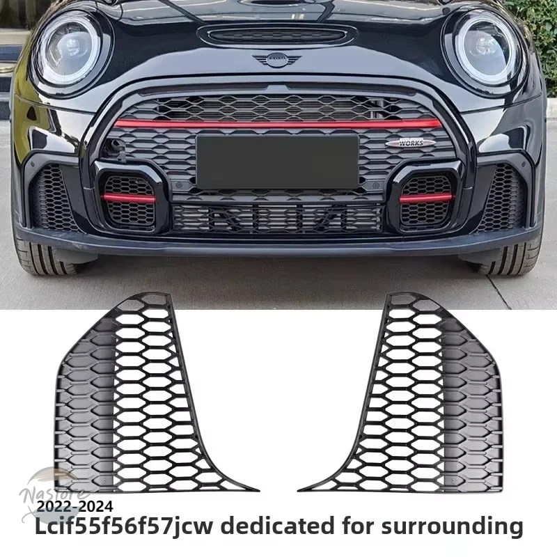 並行輸入品 BMW f55 abs素材 装飾 レーシング スタイル バンパー ダクトフィン カスタムパーツ 部品 アクセサリー_4