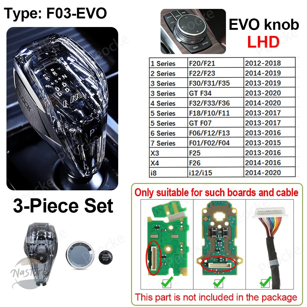 並行輸入品 BMW g30 ハンドル クリスタル ギア シフト ノブ ix3 g08 g32 g02 f10 f20 ボックス カスタムパーツ 部品 アクセサリーの画像