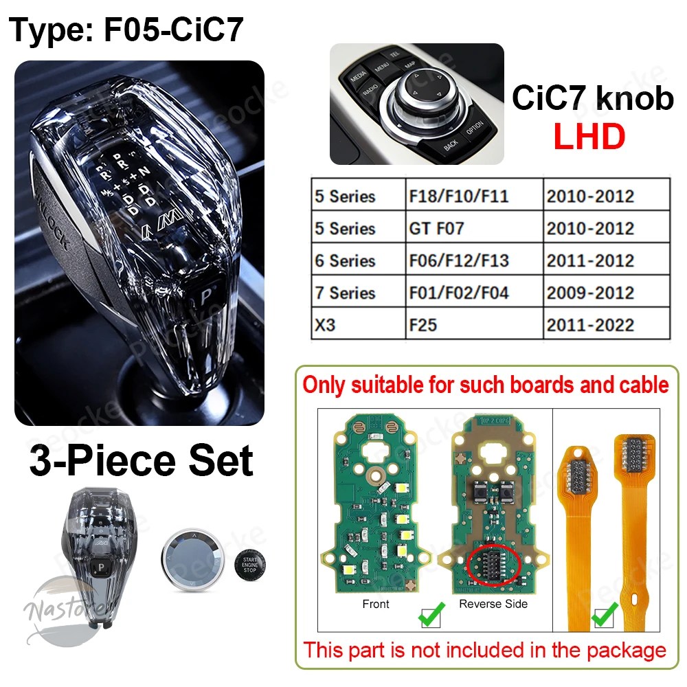 並行輸入品 BMW g30 ハンドル クリスタル ギア シフト ノブ ix3 g08 g32 g02 f10 f20 ボックス カスタムパーツ 部品 アクセサリーの画像