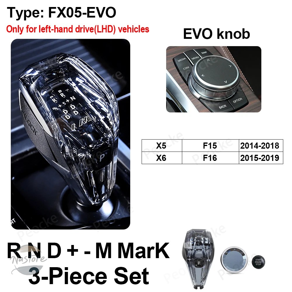並行輸入品 BMW g30 ハンドル クリスタル ギア シフト ノブ ix3 g08 g32 g02 f10 f20 ボックス カスタムパーツ 部品 アクセサリーの画像