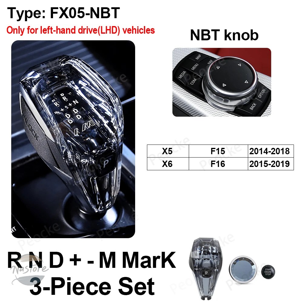 並行輸入品 BMW g30 ハンドル クリスタル ギア シフト ノブ ix3 g08 g32 g02 f10 f20 ボックス カスタムパーツ 部品 アクセサリーの画像