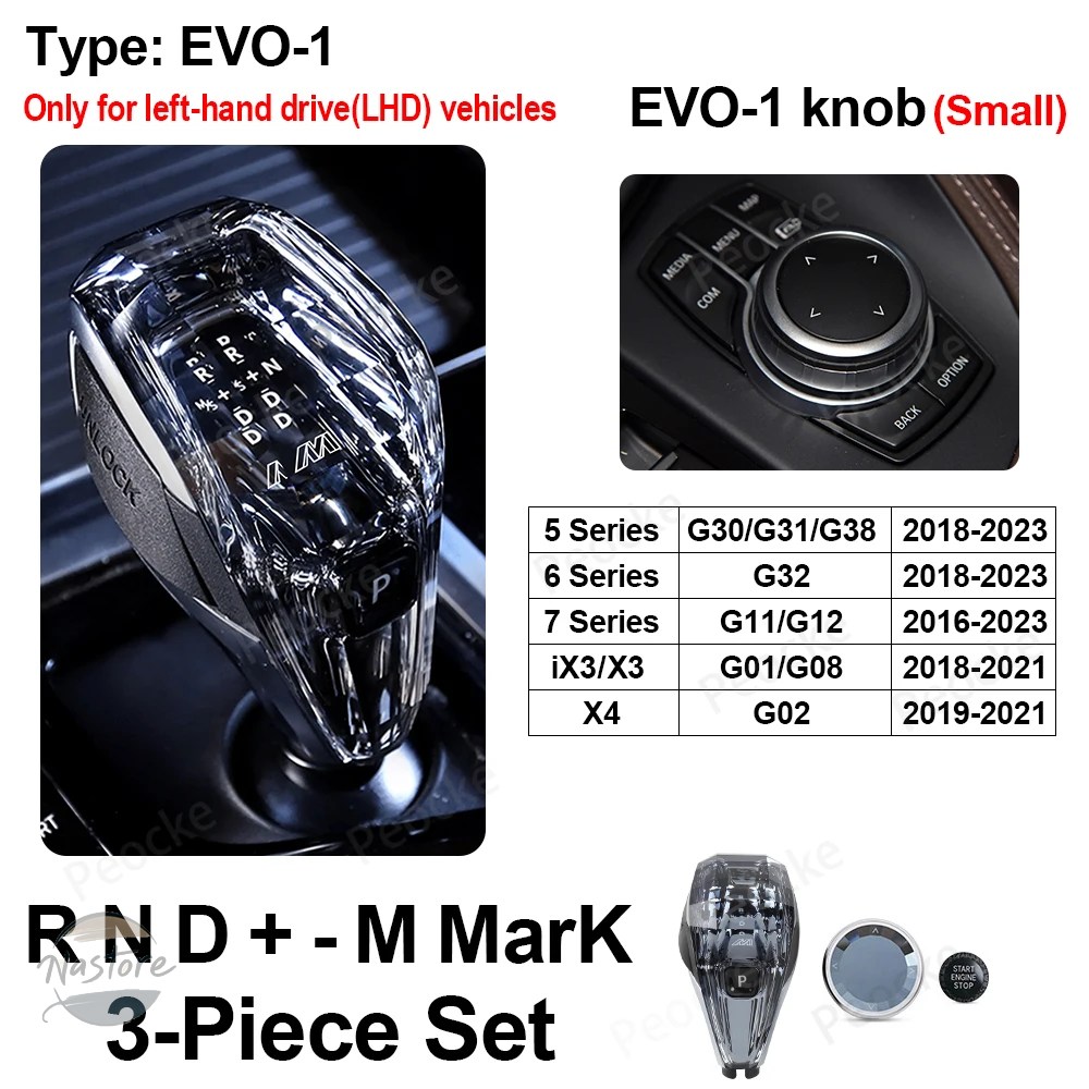 並行輸入品 BMW g30 ハンドル クリスタル ギア シフト ノブ ix3 g08 g32 g02 f10 f20 ボックス カスタムパーツ 部品 アクセサリーの画像