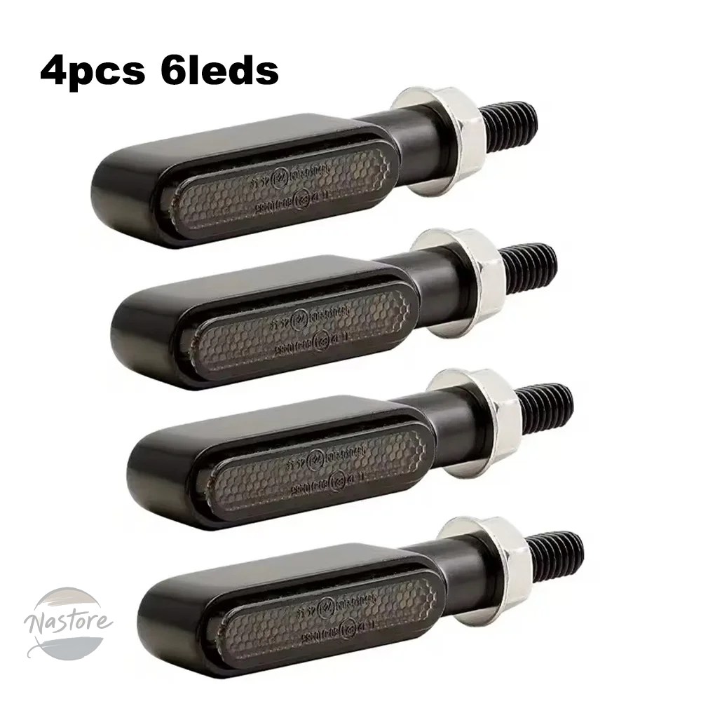 並行輸入品 ヤマハ バイク 8mm led ウィンカーライト アンバー インジケーター ランプ カスタムパーツ 部品 アクセサリー_4
