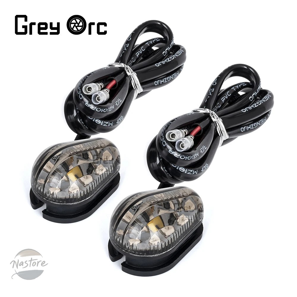 並行輸入品 mt01 ヤマハ バイク mt25 mt03 mt07 mt09 mt10 汎 2線 led ミニ miniウィンカーライト カスタムパーツ 部品 アクセサリー_5