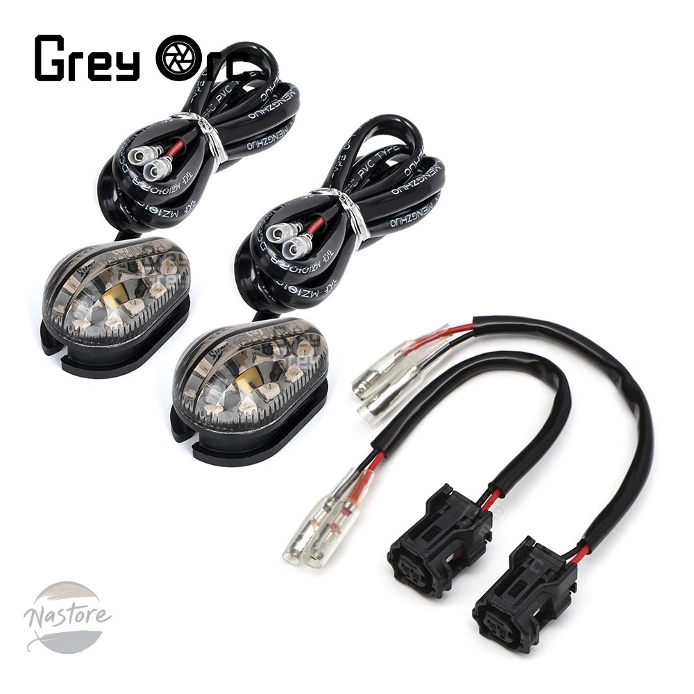 並行輸入品 mt01 ヤマハ バイク mt25 mt03 mt07 mt09 mt10 汎 2線 led ミニ miniウィンカーライト カスタムパーツ 部品 アクセサリー_10