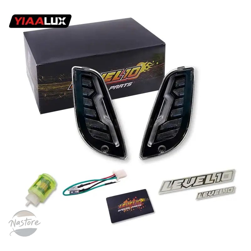 並行輸入品 lx150 ベスパ バイク レベル10 ランプ led フロント＆リア