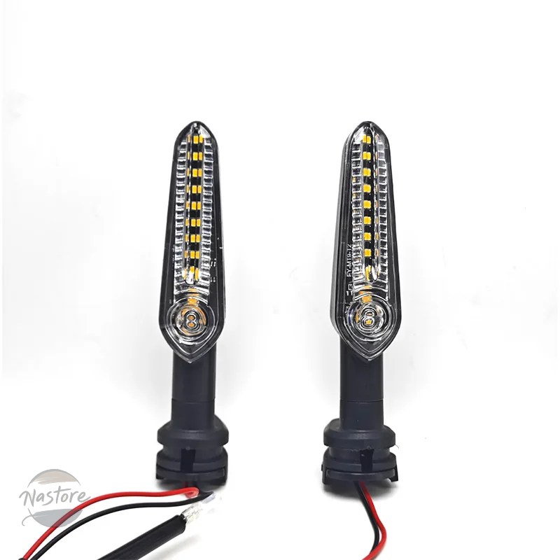並行輸入品 r1 ヤマハ mt 07 09 led ウィンカー インジケーター ライト r3 r7 r9 5 mt07 mt09 t7 カスタムパーツ 部品 アクセサリーの画像