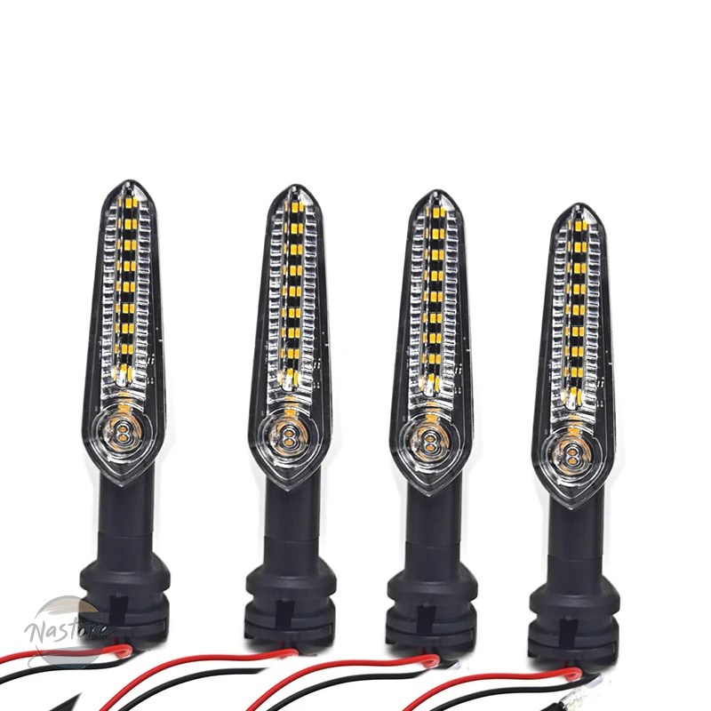 並行輸入品 r1 ヤマハ mt 07 09 led ウィンカー インジケーター ライト r3 r7 r9 5 mt07 mt09 t7 カスタムパーツ 部品 アクセサリーの画像