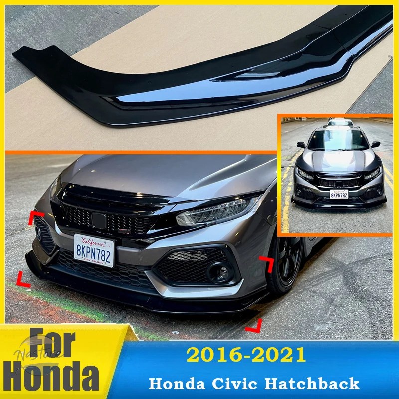 シビック(FK7) スポイラー 社外品 並行輸入品 ホンダ fk7 スポイラー リップスポイラー リップ ガード