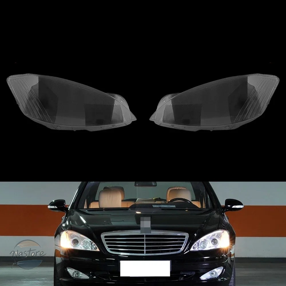 並行輸入品 w221 mercedes カバー ヘッドライト benz s300 s350 400 
