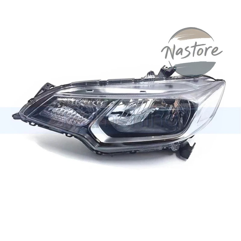 並行輸入品 ホンダフィットジャズGK5 2014-2018用車のフロントバンパーヘッドライトフロントヘッドライトヘッドランプヘッドランプ_1